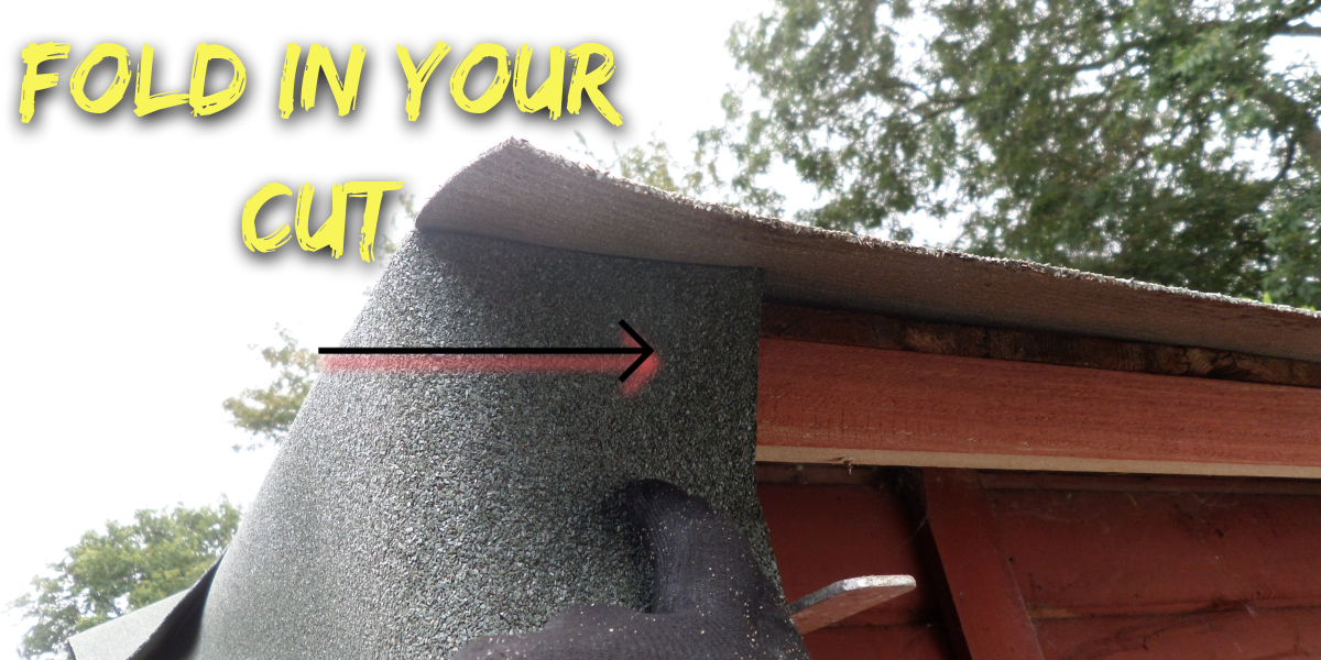 Refelting a Summer House Roof SHERLOCK MAINTENANCE