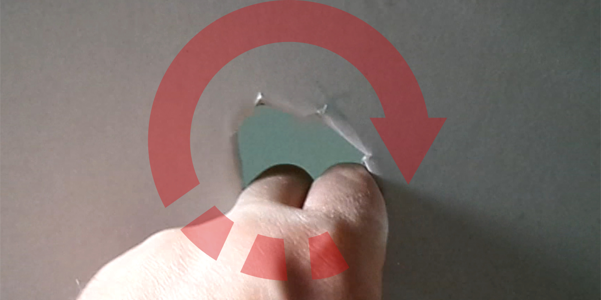 How to Fix a Punched Hole in The Wall